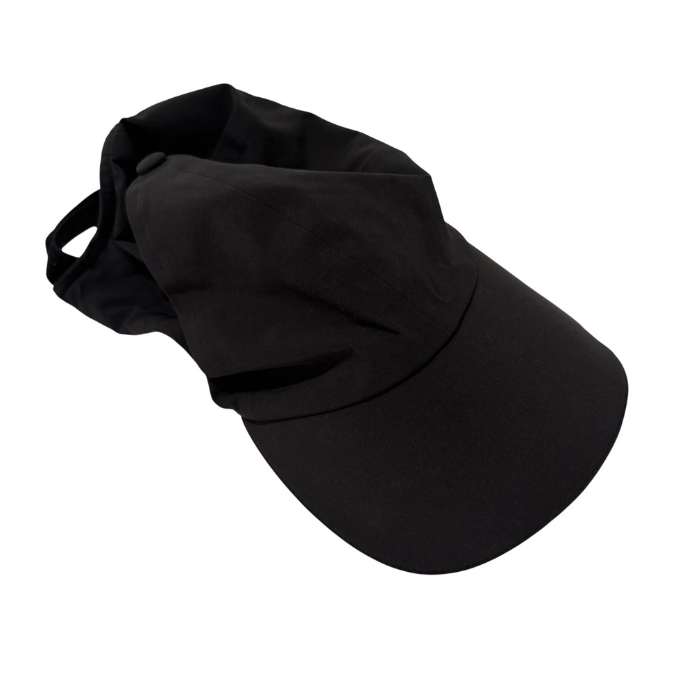 Lululemon Fast and Free Pony Hat Black Adjustable Running Cap LW9EF6S OS